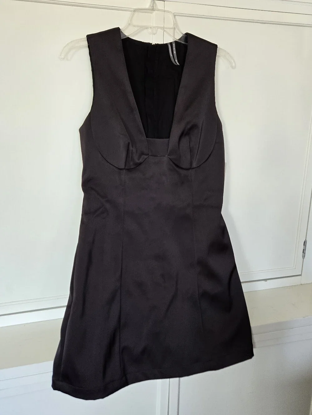 NWT Anthropologie Sleeveless Square-Neck Shift Mini Dress - Picture 4 of 7